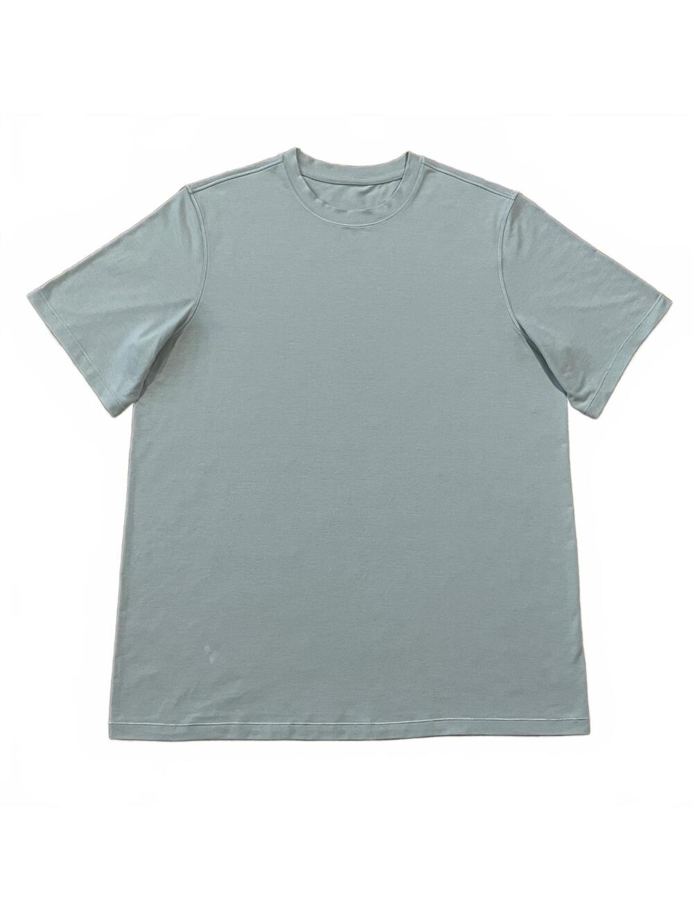 Lululemon Womens Jersey Training Short Sleeve Shirt Jade Gray Size 4